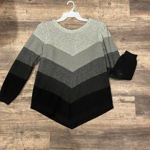 AGB grayscale sweater